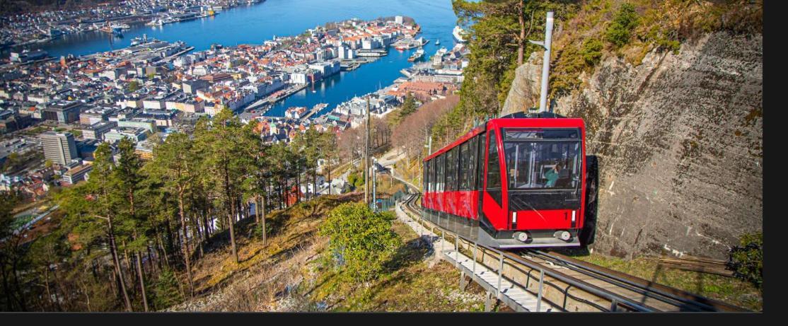 Sentrumsnaer Leilighet Med 3 Soverom. Bergen Bagian luar foto